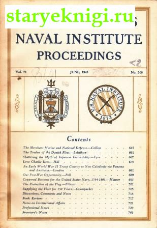  . .  1945 / United states naval institute proceedings.,  -  