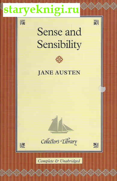 Sense and Sensibility, Jane Austen, 